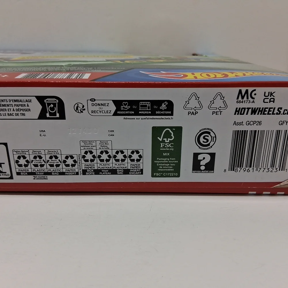 Hot‎ Wheels Mario Kart Piranha Plant Slide Track Set - Green